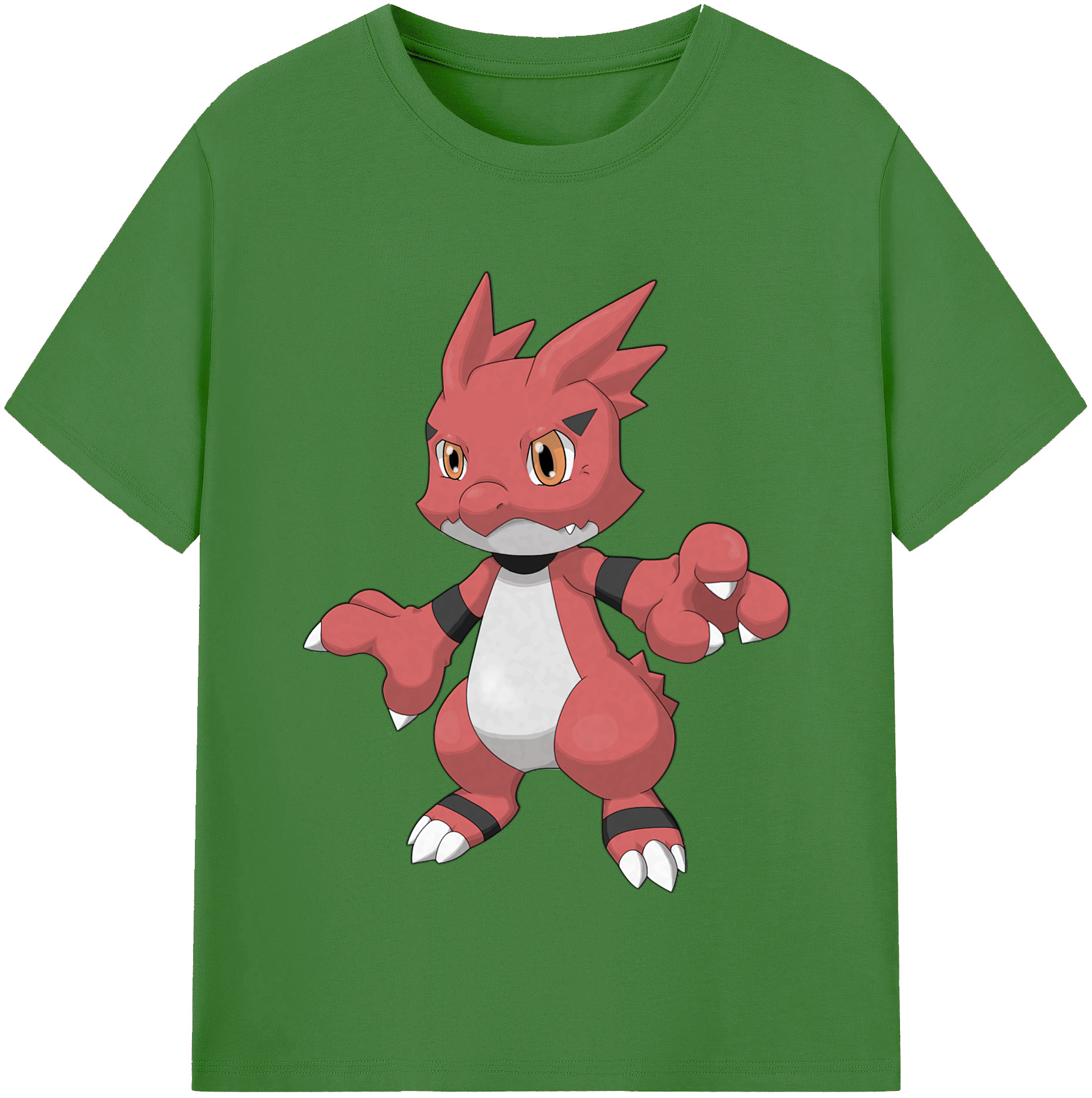 （画像用） Digimon デジタルモンスター/デジモン レディースカジュアルプリントTシャツ（綿100％）